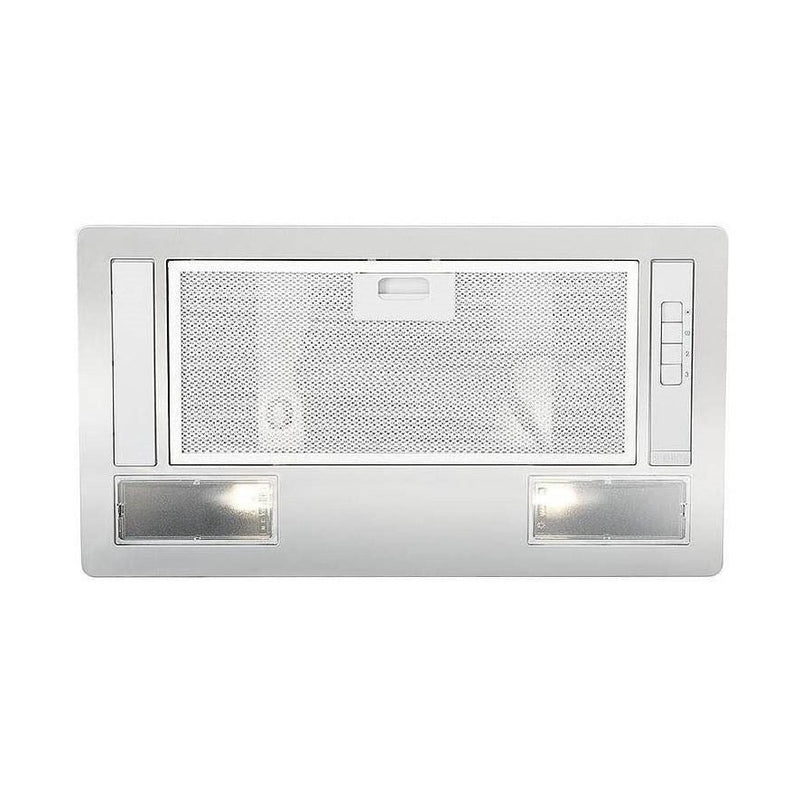 Elica 52cm ERA C Canopy Hood for 60cm Unit Stainless Steel + White | ERACIXA80