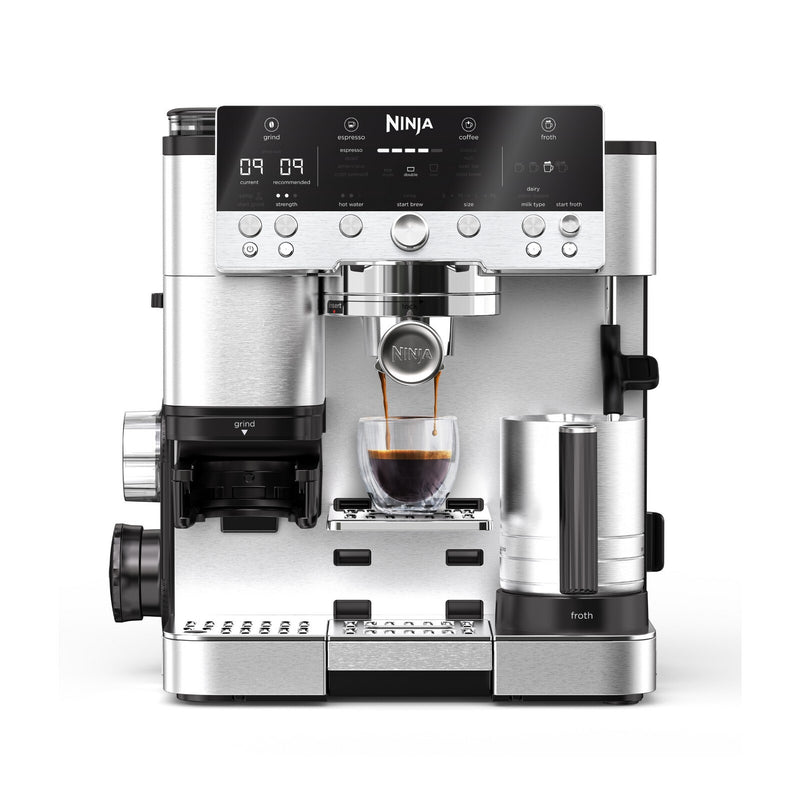 Ninja Luxe Café Premier Series Espresso Coffee Machine - Stainless Steel | ES601UK