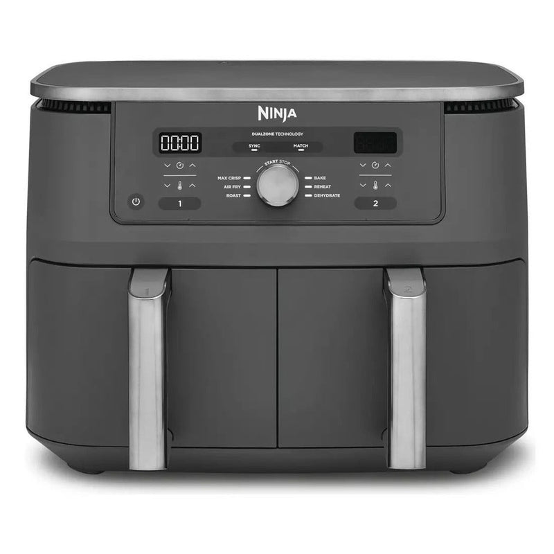 Ninja 9.5L 6-In-1 Dual Zone Air Fryer - Gun Metal Grey | DZ400UK