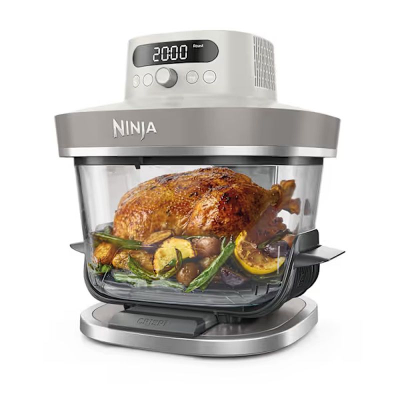 Ninja Crispi Pro 7-In-1 Dual Zone Glass Air Fryer - Bone | AS101UKLG