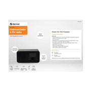 Denver DIR-200 Internet Radio with DAB+ FM Bluetooth