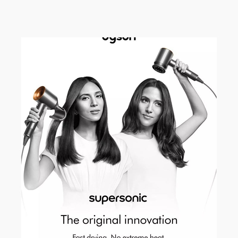Dyson Supersonic Hair Dryer Straight+Wavy - Prussian Blue & Rich Copper | 113279-01