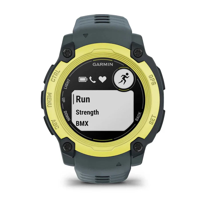 Garmin Instinct 3 40mm Smartwatch - Electric Lime/Twilight | 49-GAR-010-02932-01