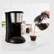 Morphy Richards Equip Filter Coffee Machine - Brushed Steel | 162501