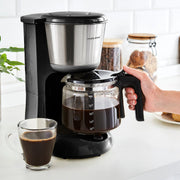 Morphy Richards Equip Filter Coffee Machine - Brushed Steel | 162501