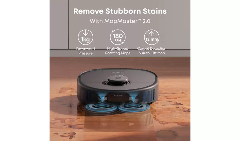 Eufy E28 X10 Pro Omni Robot Vacuum & Mop With All-In-One Station - Black | T2352V11