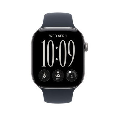 Apple Watch Series 12 GPS  46mm - Navy Blue Sport Band - S/M | MJEH4MP/A