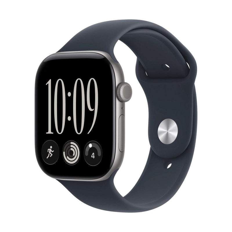 Apple Watch Series 12 GPS  46mm - Navy Blue Sport Band - M/L | MJEJ4MP/A