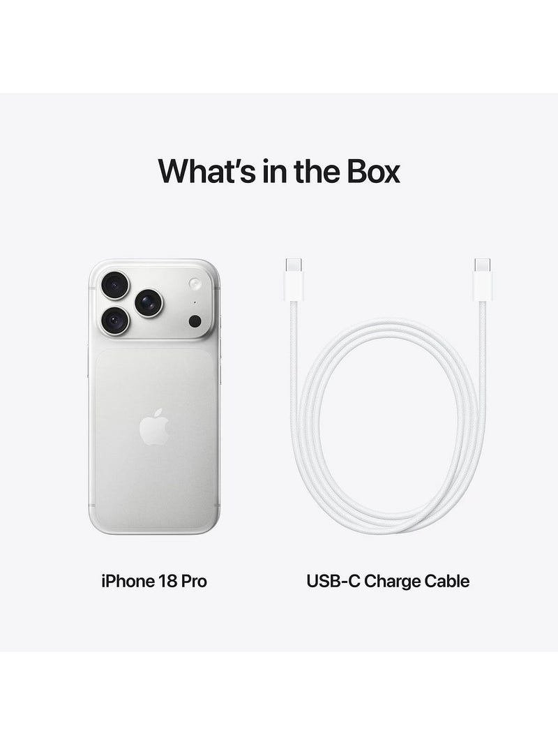 Apple iPhone 18 Pro 256GB - Silver | MJRQ4QN/A