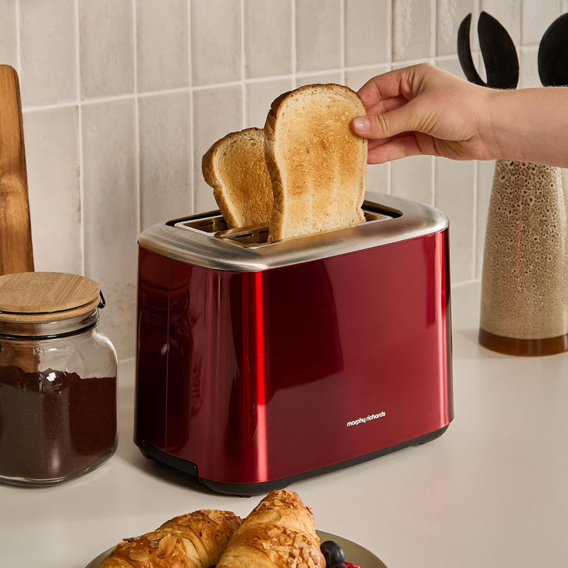 Morphy Richards Equip 2 Slice Toaster - Red | 222066