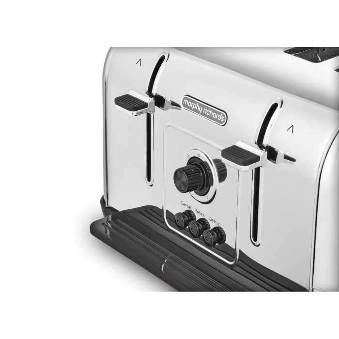Morphy Richards Venture 4 Slice Toaster - Stainless Steel | 240130
