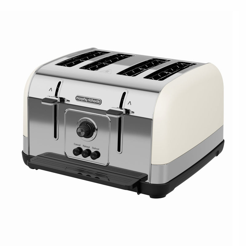 Morphy Richards Venture 4 Slice Toaster - Cream | 240132