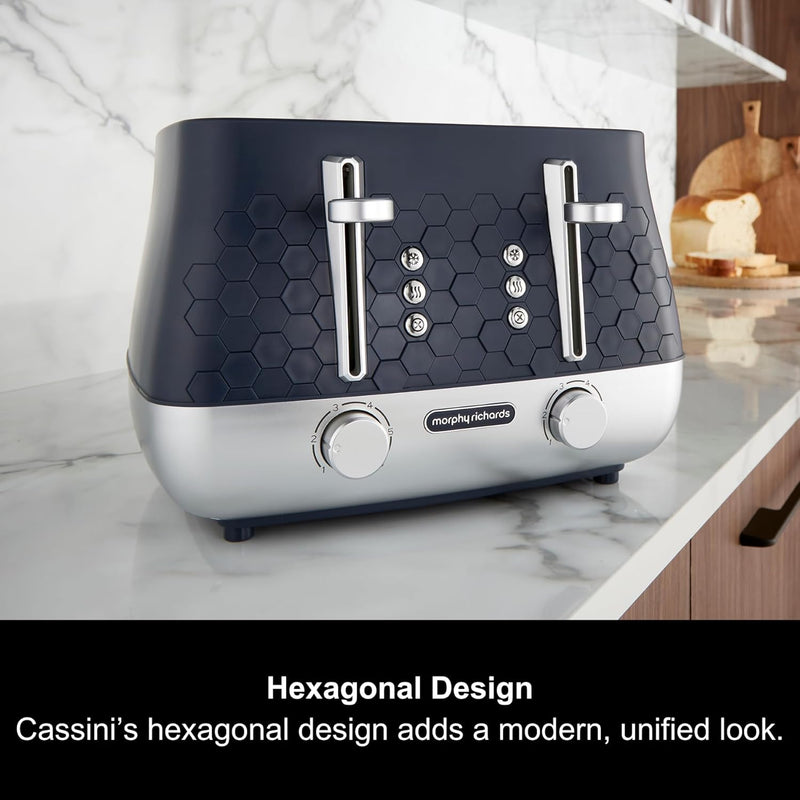 Morphy Richards Cassini 4-Slice Toaster - Outer Space | 243021
