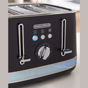 Morphy Richards Illumination 4-Slice Toaster - Black | 248020