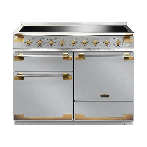 Rangemaster ELS110EISS/AB Elise Luxe 110 Induction Range Cooker - Stainless Steel / Antique Brass