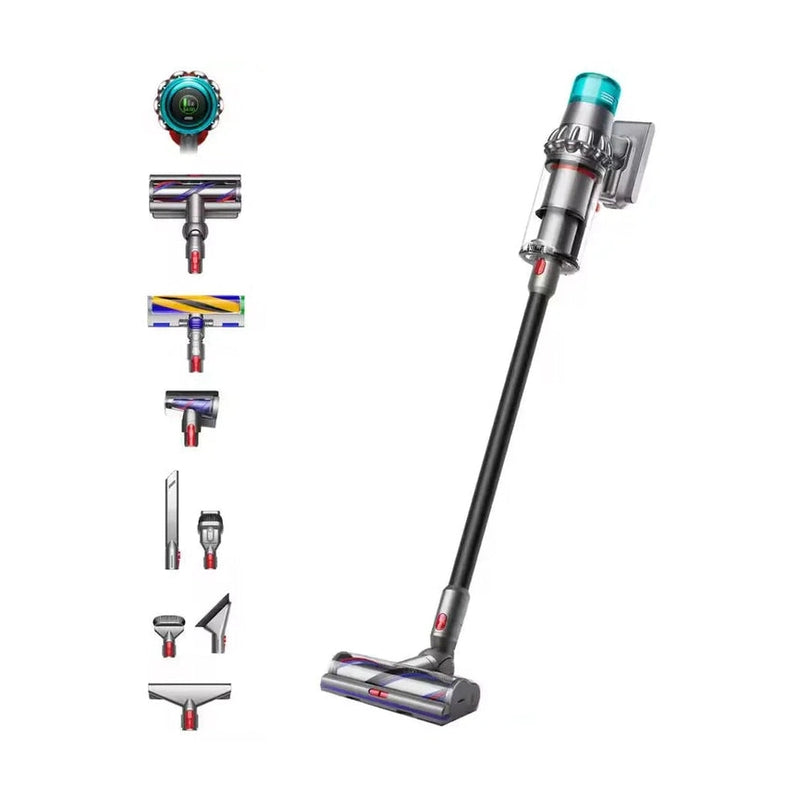 Dyson V15 DETECT TOTAL CLEAN Cordless Vacuum Cleaner 476622-01 Nickel / Black