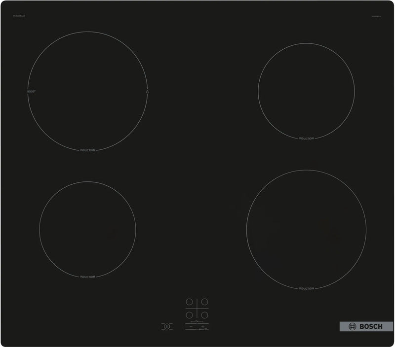 Bosch Series 2 60cm Induction Hob - Black | PUG61RAA5B