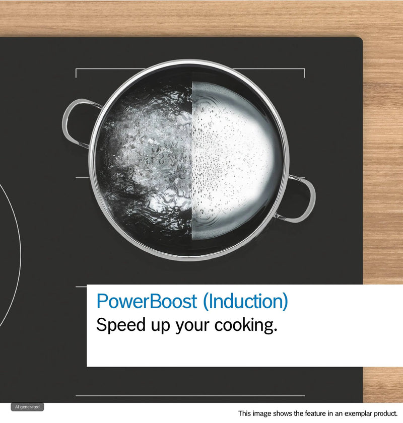 Bosch Series 2 60cm Induction Hob - Black | PUG61RAA5B