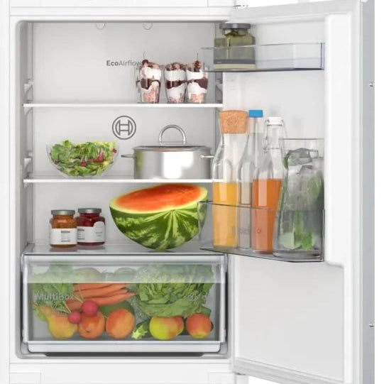 Bosch KIR21NSE0G Built-In Larder Fridge With Sliding Hinge