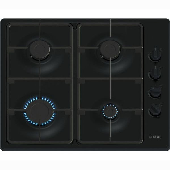 Bosch Series 2 60cm Gas Hob - Black | PBP6B6K60