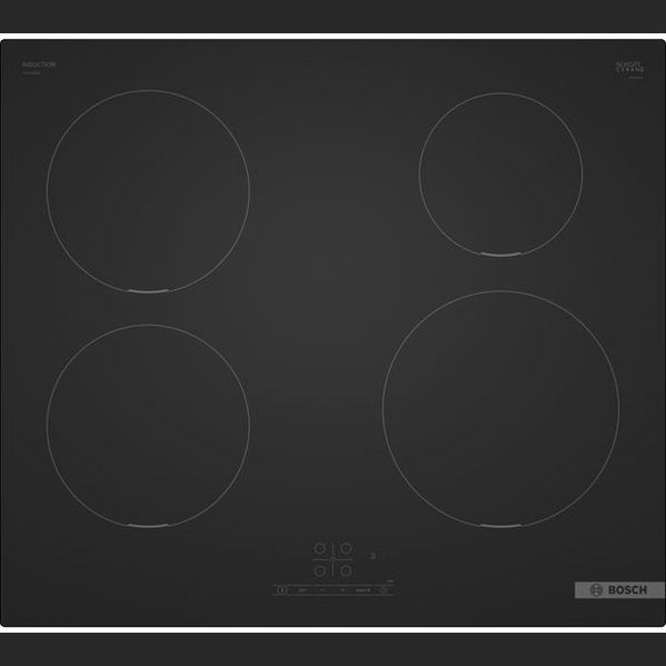 Bosch Series 4 Induction Hob - Matt Black | PIE61ABB5E