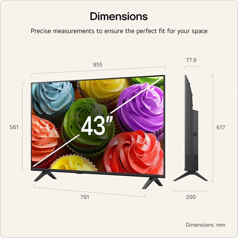 LG 43" AI LB65 FHD Smart TV | 43LB65006LA.AEI