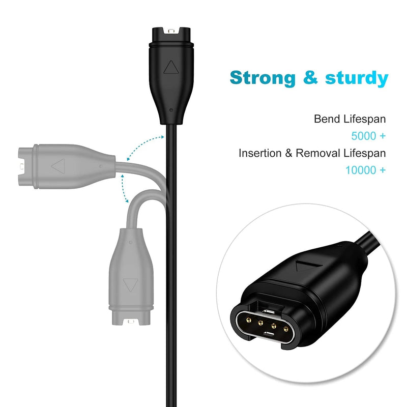 Garmin USB-A 0.5m Charging Lead | 47-GAR-010-12491-01
