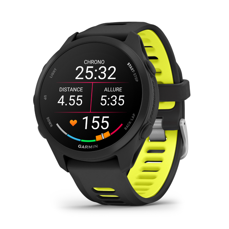 Garmin Forerunner 170 Music Smartwatch - Black | 49-GAR-010-03920-10