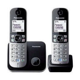 Panasonic KXTG6812 Cordless Phone Twin Pack