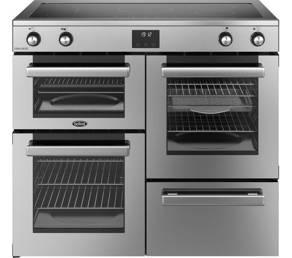 Belling 100cm Induction Range Cooker - Stainless Steel | 444411802