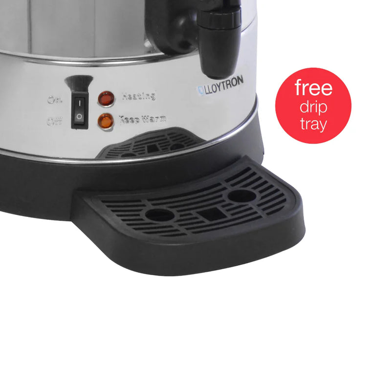 Lloytron 20L Water Boiler Catering Urn - Stainless Steel | E1920L