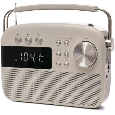 Lloytron Portable Radio - Cream | N6407WH