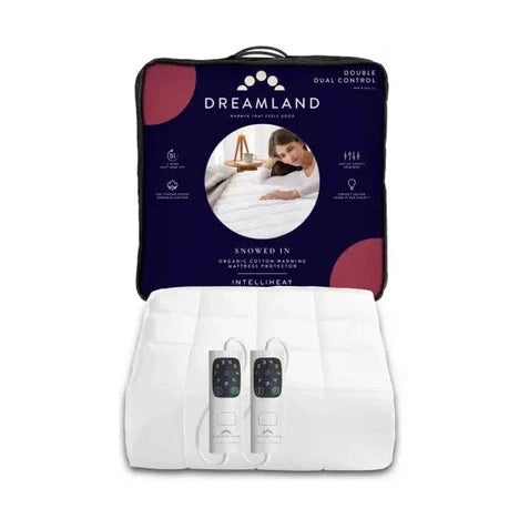Dreamland Organic Cotton Electric Blanket - Double Size with Dual Control | 16888