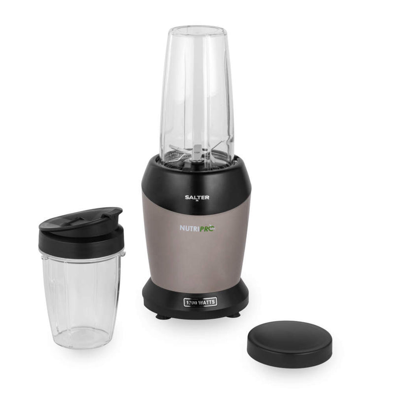 Salter 1200W NutriPro Blender - Black & Silver | EK2002V3FGR
