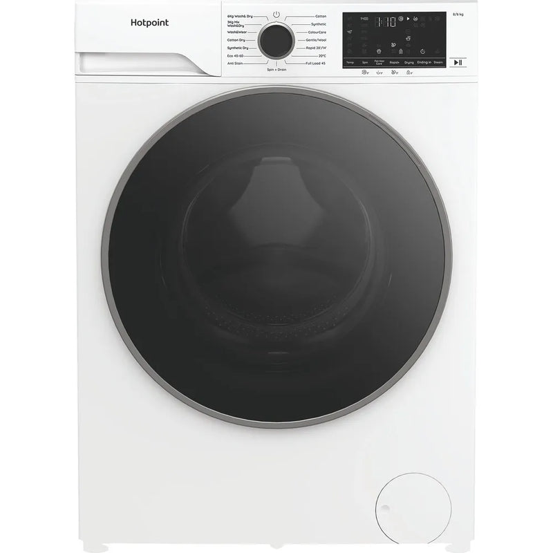 Hotpoint AntiStain 8kg/6kg 1400rpm Washer/Dryer - White | HBD8680ANTISTAINUK
