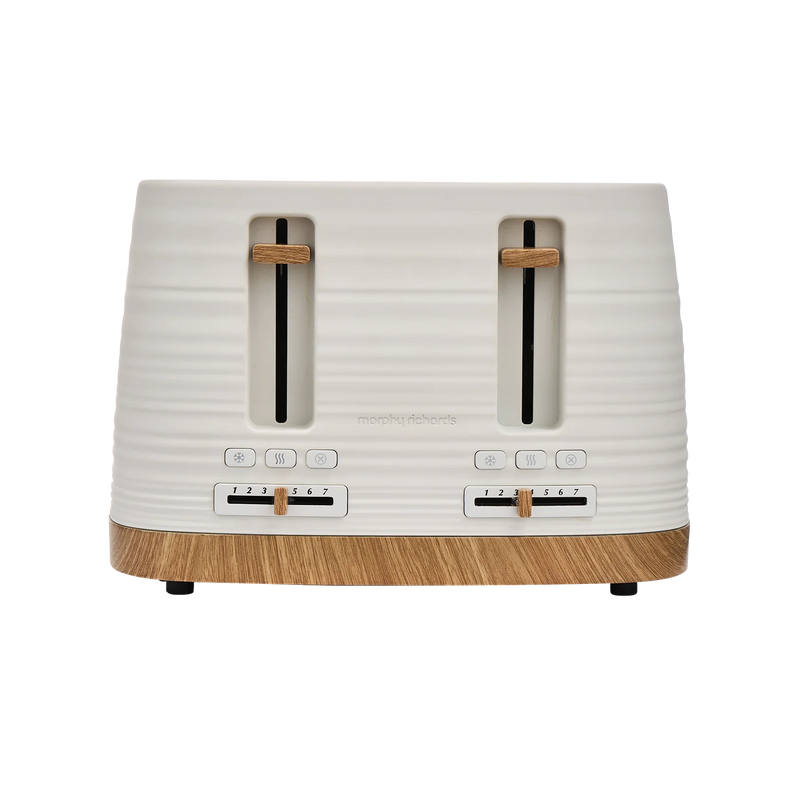Morphy Richards Clay 4 Slice Toaster - White | 243102