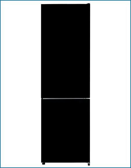 PowerPoint  55cm Fridge/Freezer - Black Glass | P65555FFM2GLB-E