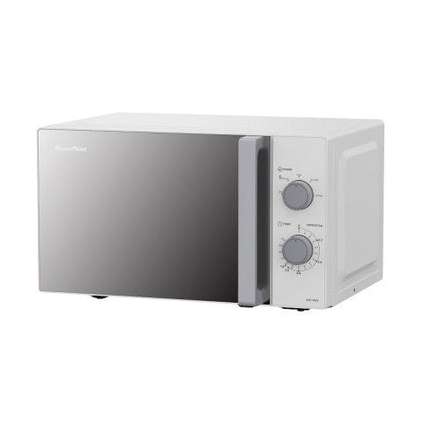 Powerpoint 20L 800W Microwave White Mirror P22820MMFW