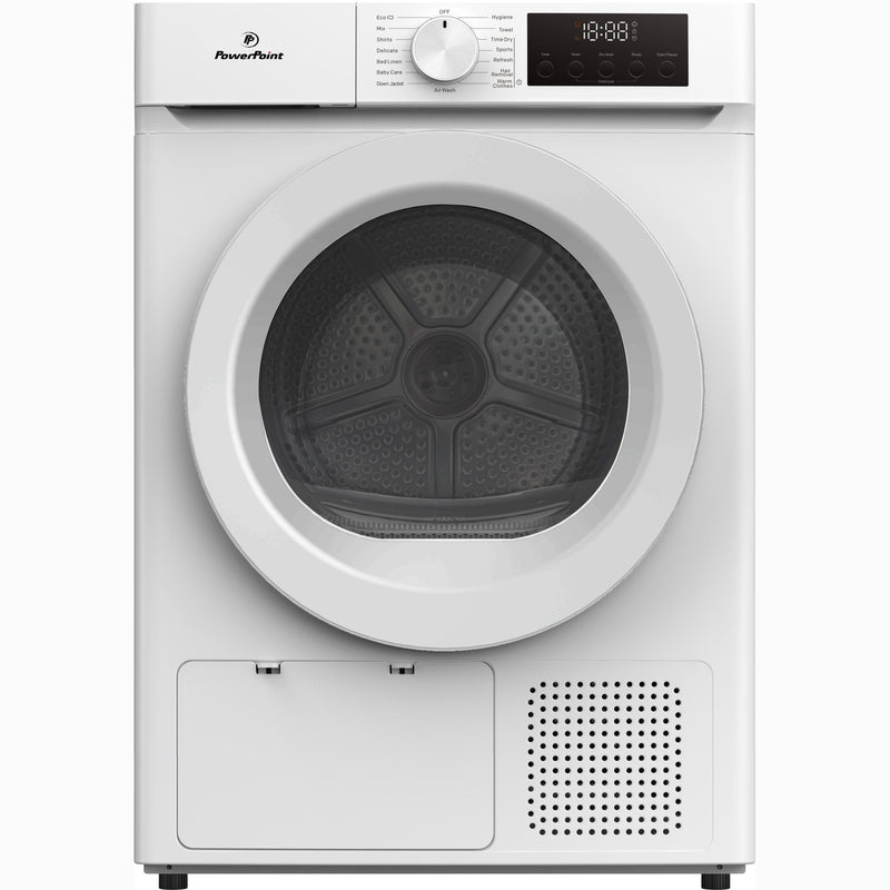 PowerPoint Heat Pump 10kg Tumble Dryer - White | P2710HPSKW