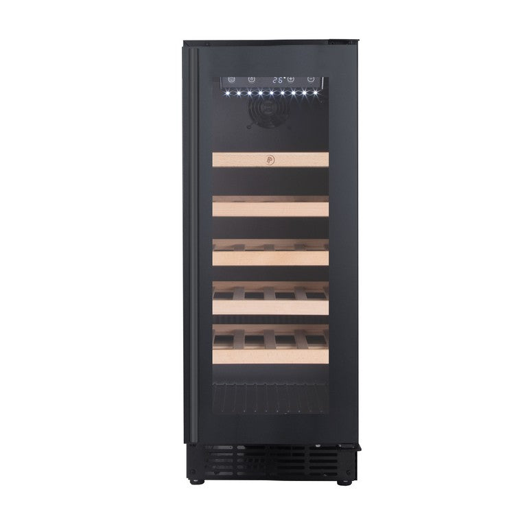 PowerPoint 30cm Integrated 19 Bottle Single Zone Wine Cooler | P3919HSZ