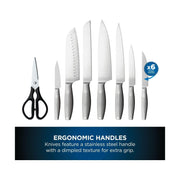 Ninja StaySharp 14-Piece Stainless Steel Knife Set Block with Built-In Sharpener | K62014EUUK