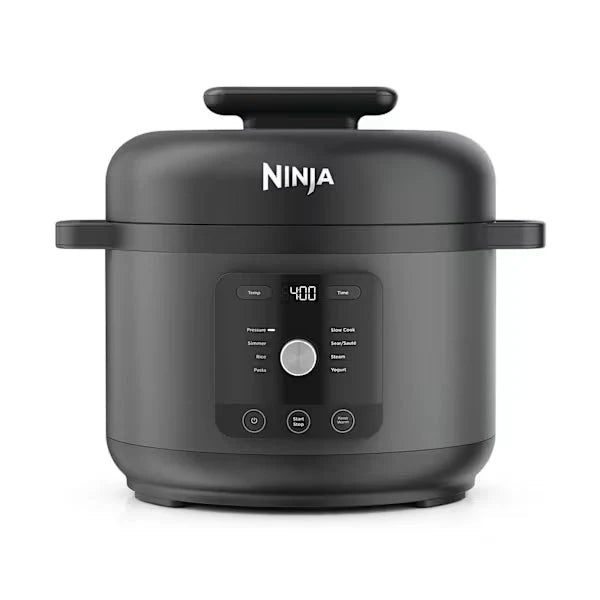 Ninja 6L Hyper Heat 9-In-1 Pressure & Rice Cooker - Black | PC201UK
