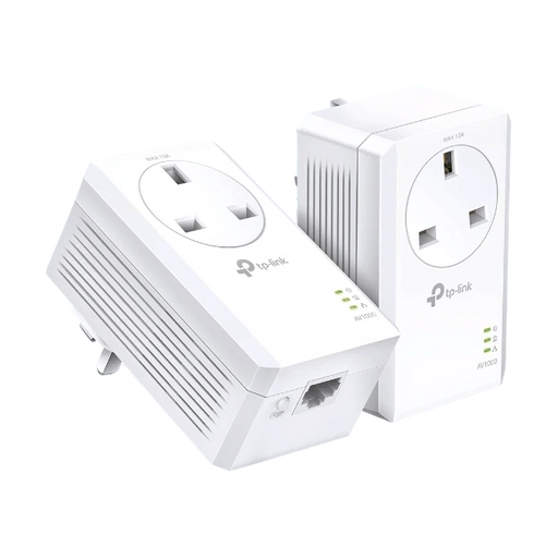 TP-Link AV1000 Gigabit Passthrough Powerline Starter Kit | PA7017P KIT