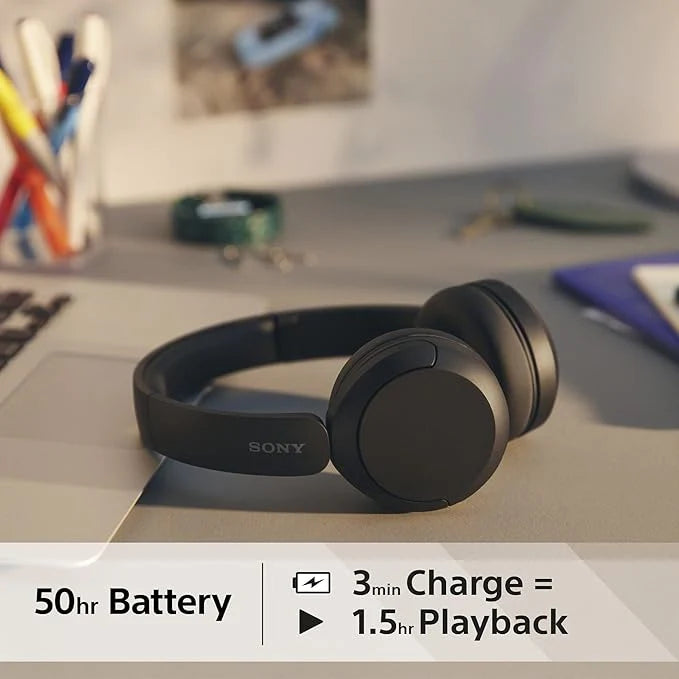 Sony Over-Ear Wireless Headphones -Black  | WHCH520BCE7