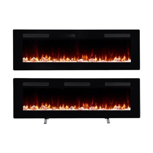Dimplex Sierra 48 inch Linear Electric Fireplace Black