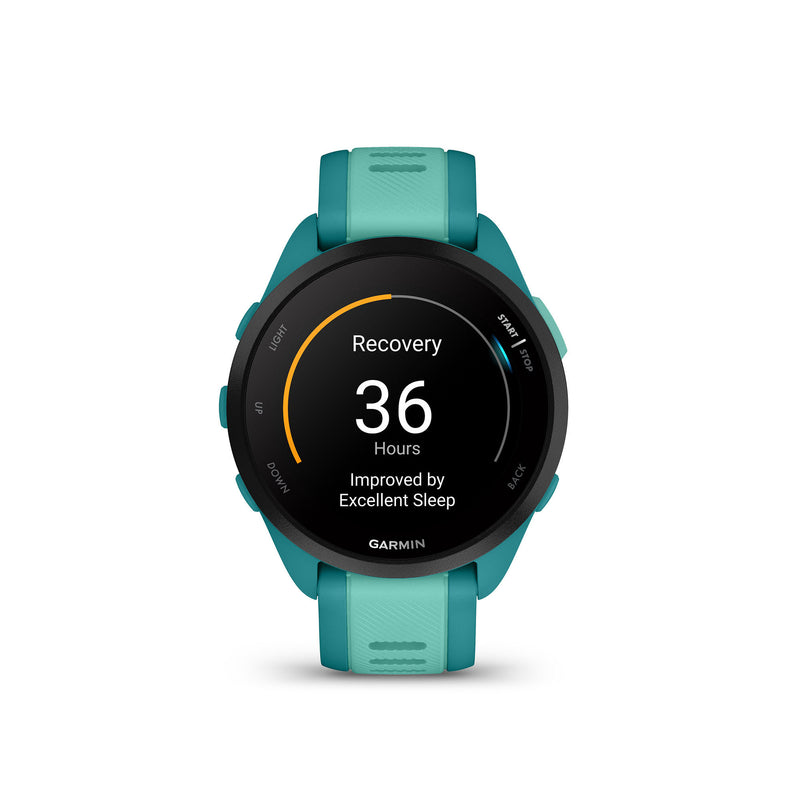 Garmin Forerunner 165 Music Smartwatch - Turquoise/Aqua | 49-GAR-010-02863-32