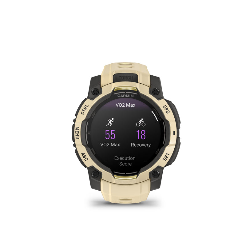 Garmin Instinct 3 45mm Amoled Smartwatch - Citrine | 49-GAR-010-02936-02