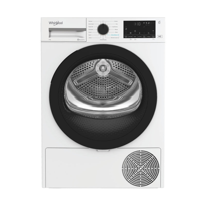 Whirlpool 6th Sense Heat Pump 9kg Tumble Dryer - White | WDH09D7WIRE