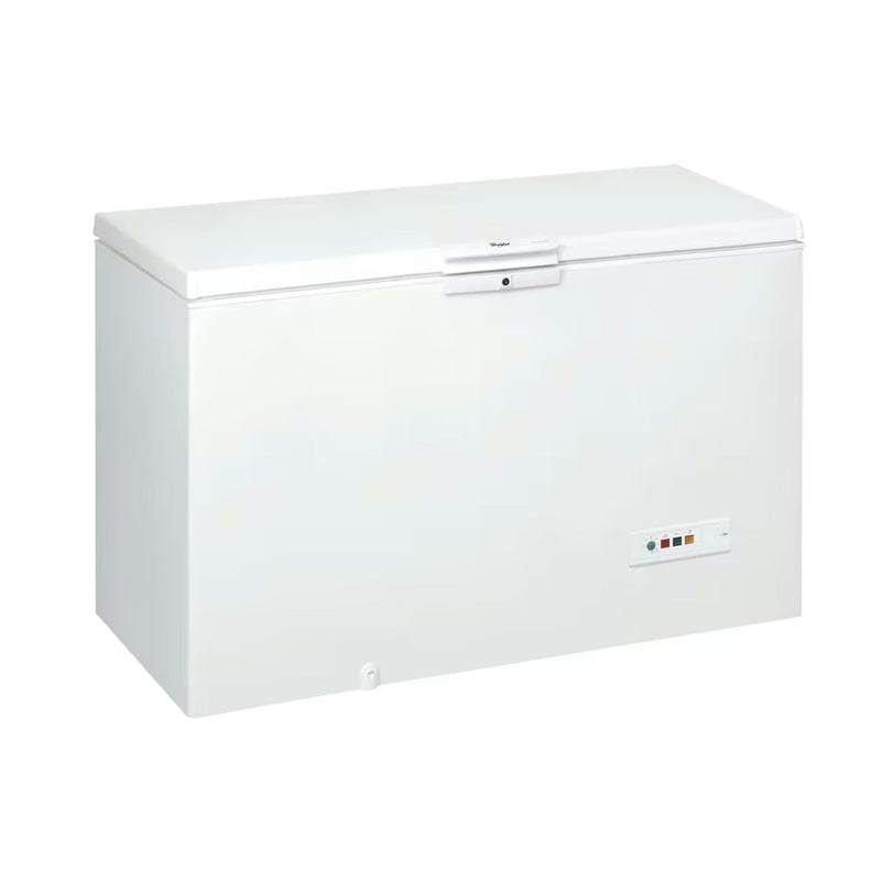 Whirlpool Freestanding Low Frost Chest Freezer - White - 24 Shopping Bags - E Rated - WHM4612