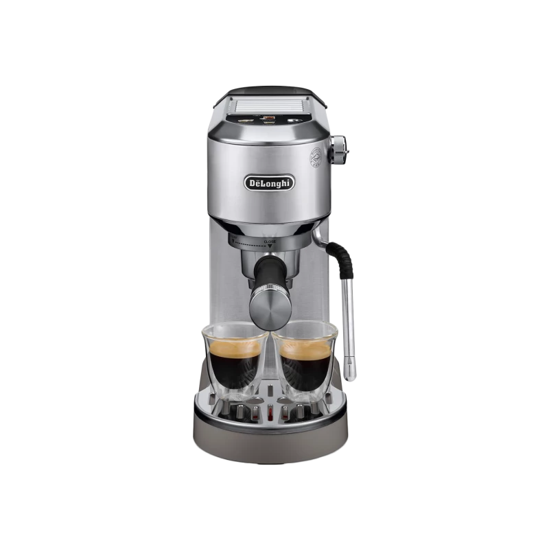 DeLonghi Dedica Duo Espresso Coffee Machine - Stainless Steel | EC890.M